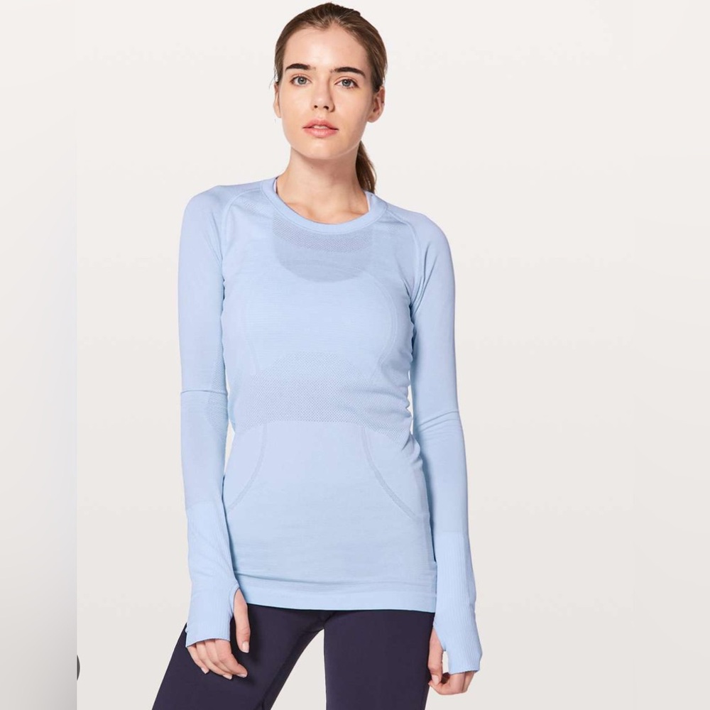 Lululemon Swiftly Tech Long Sleeve - Periwinkle (Size 6)